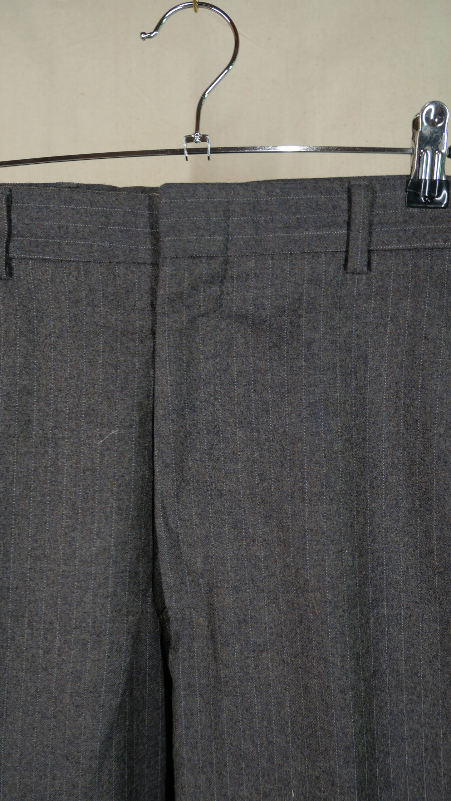 1970s Wool Pin Stripe Slacks | 31