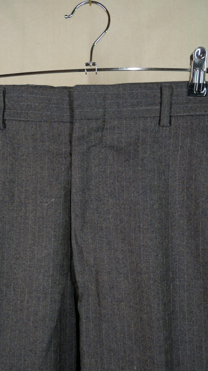 1970s Wool Pin Stripe Slacks | 31