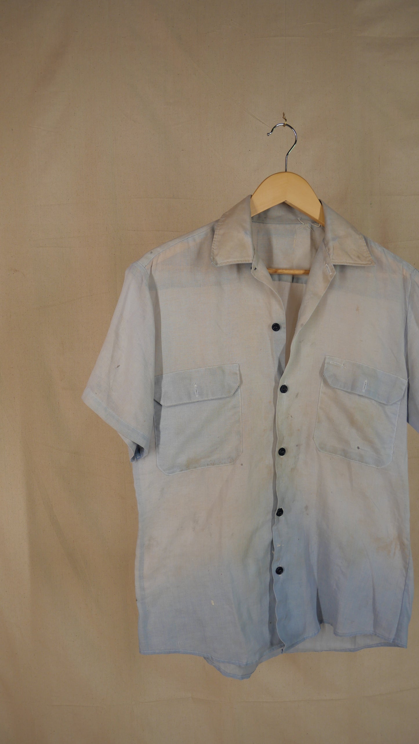 1960s Faded Work Shirt | L