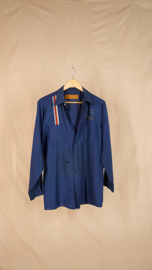 1970s Gas Station Shirt | L