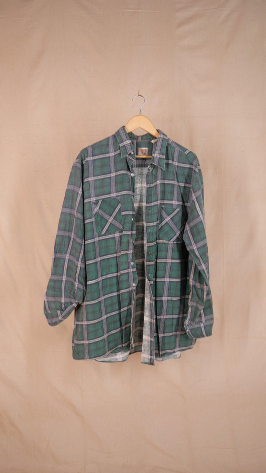 1980s Print Flannel | XXL