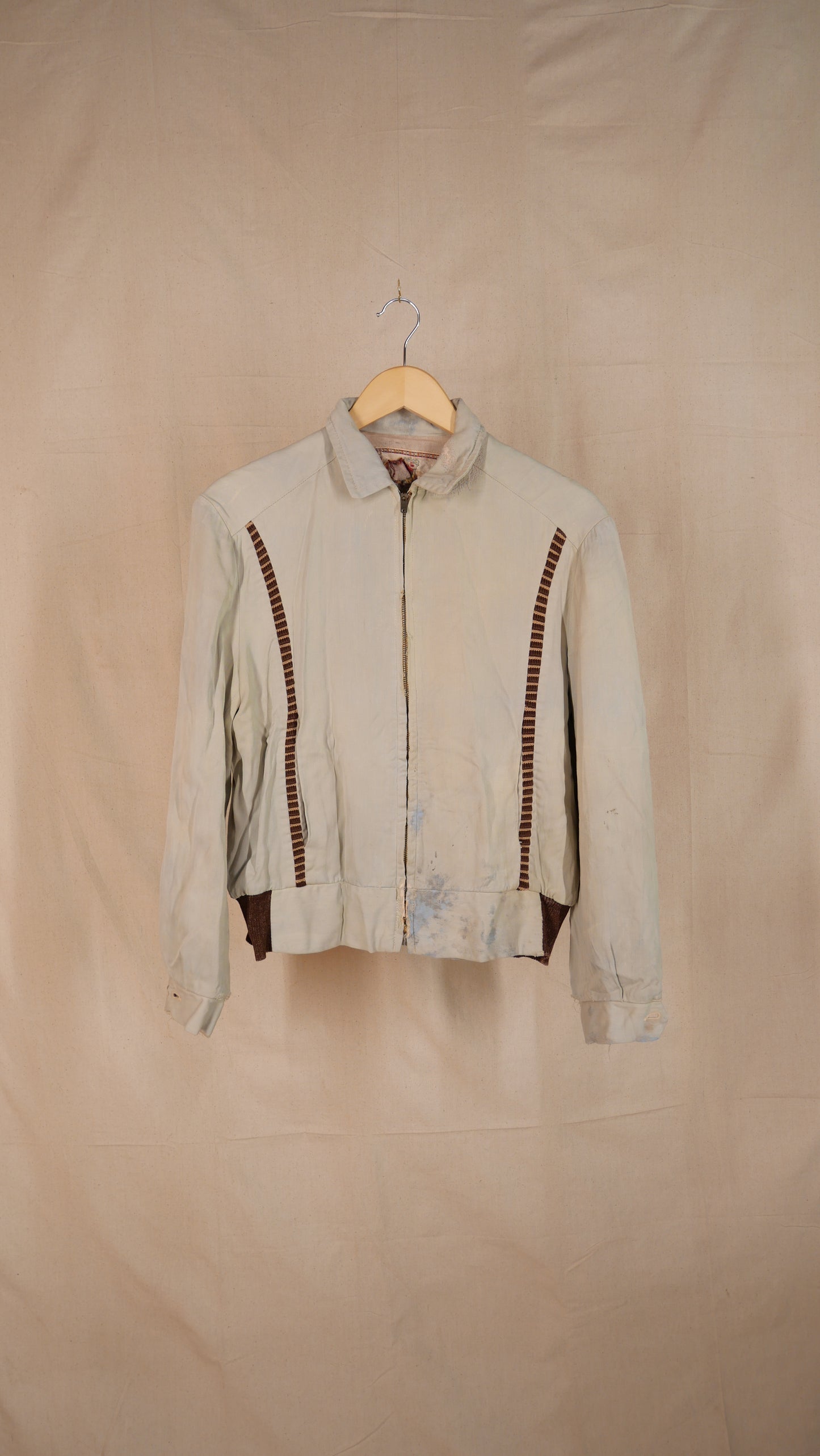 1960s Gabardine Jacket | M