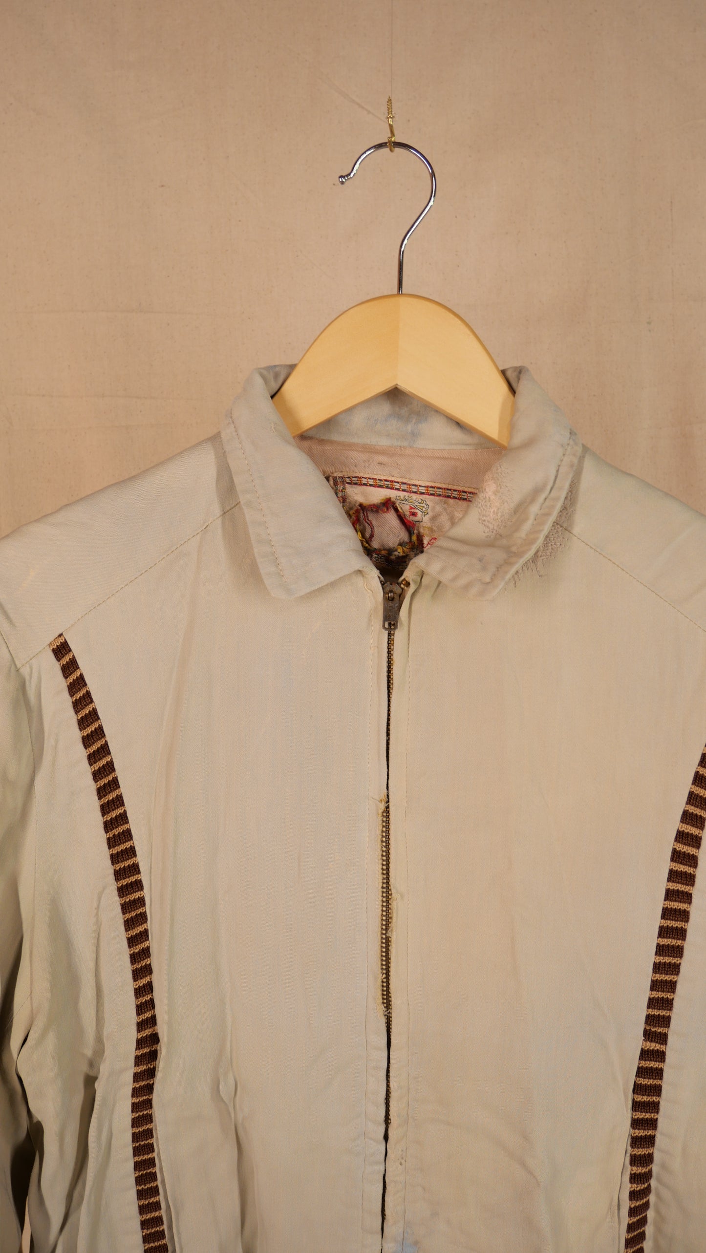 1960s Gabardine Jacket | M