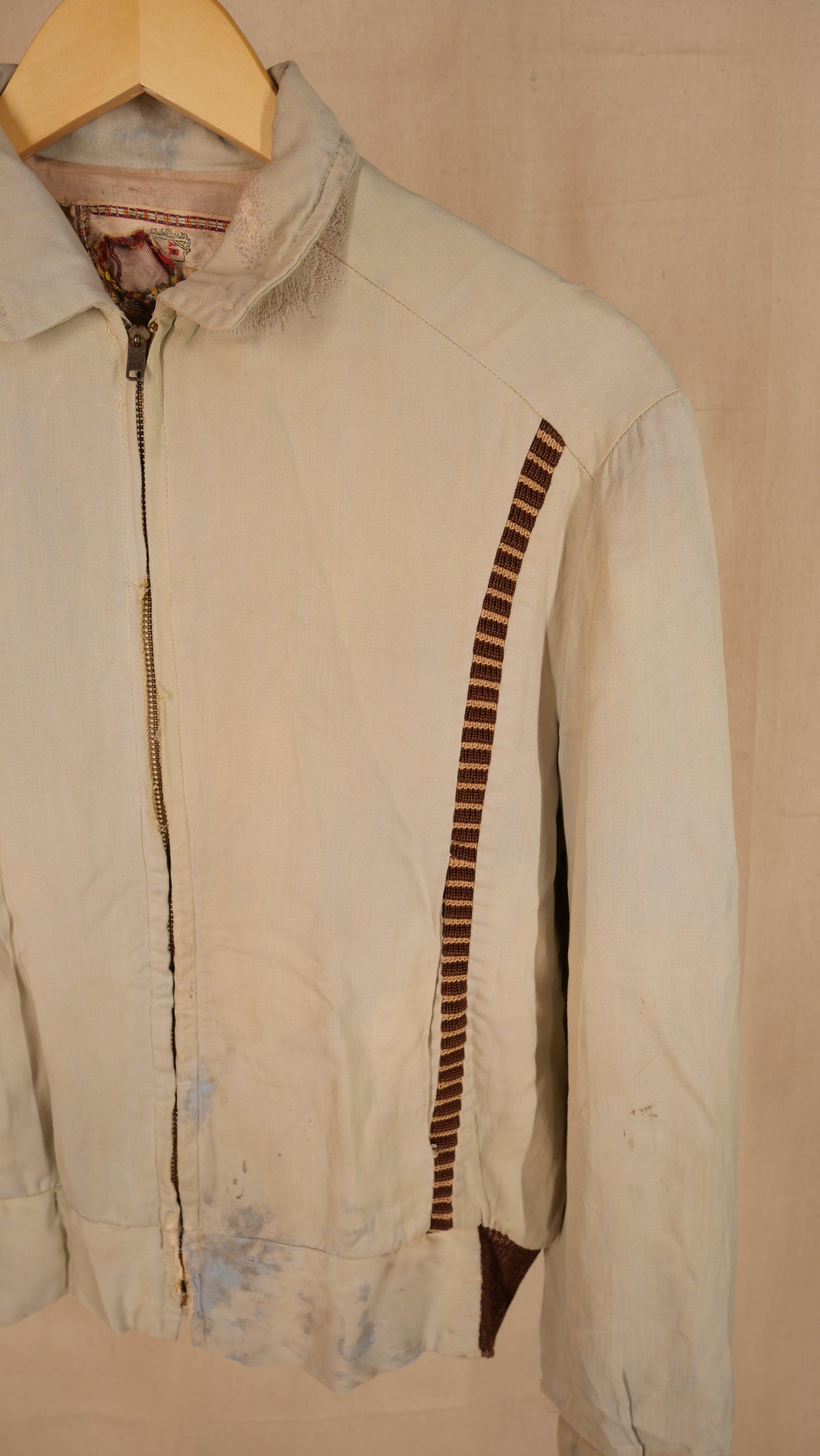 1960s Gabardine Jacket | M