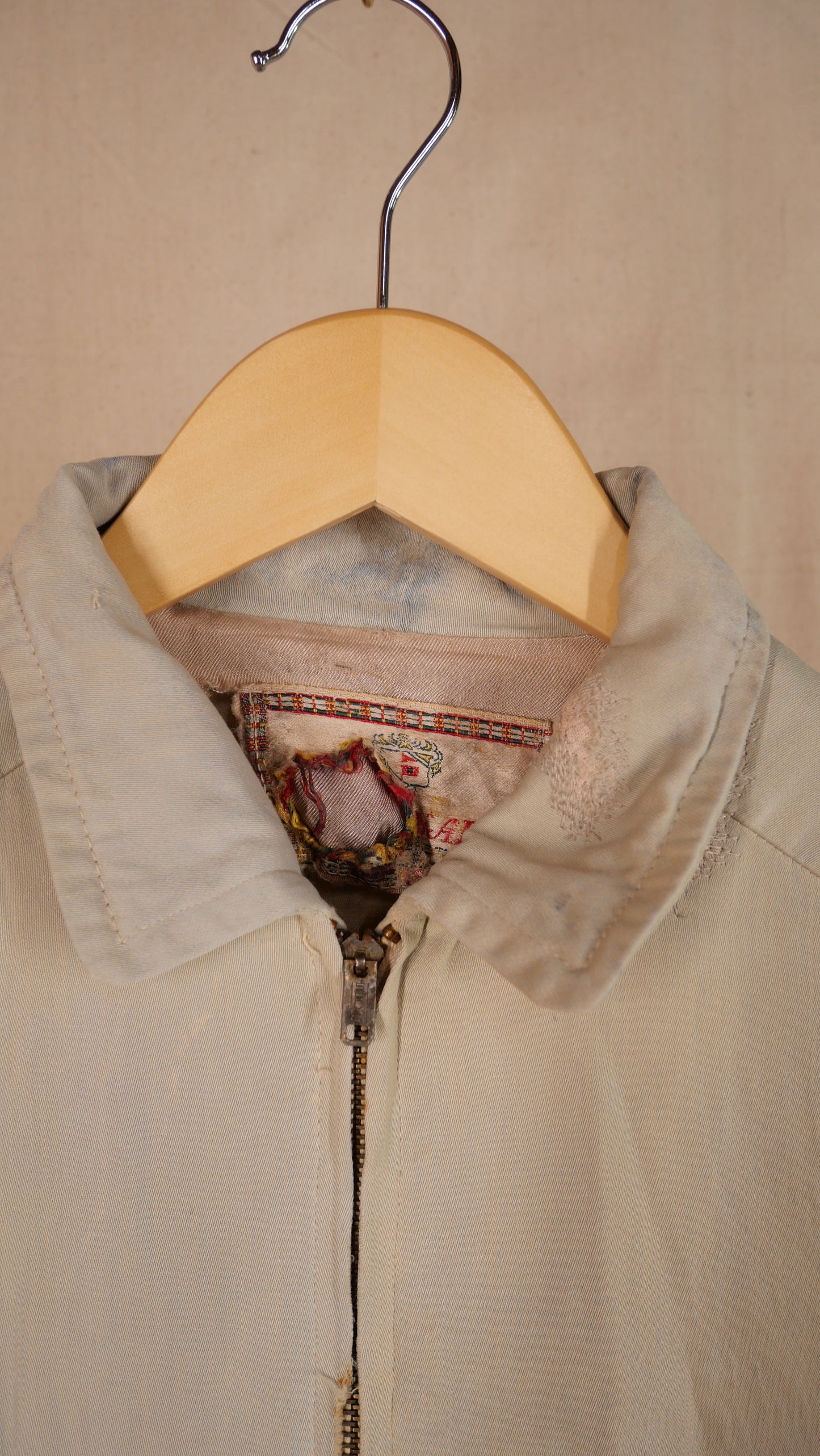 1960s Gabardine Jacket | M