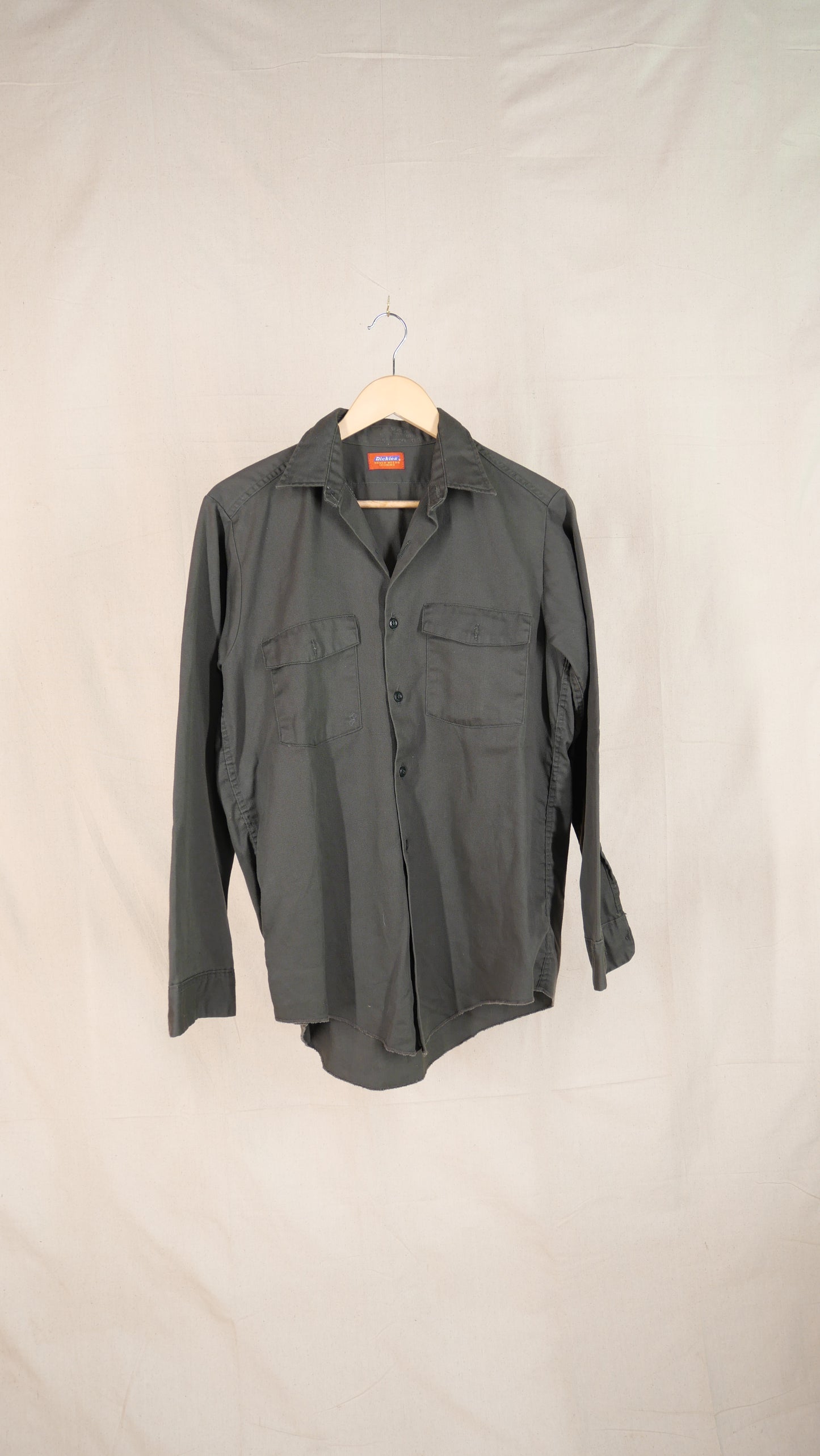 1970s Dickies Work Shirt | M