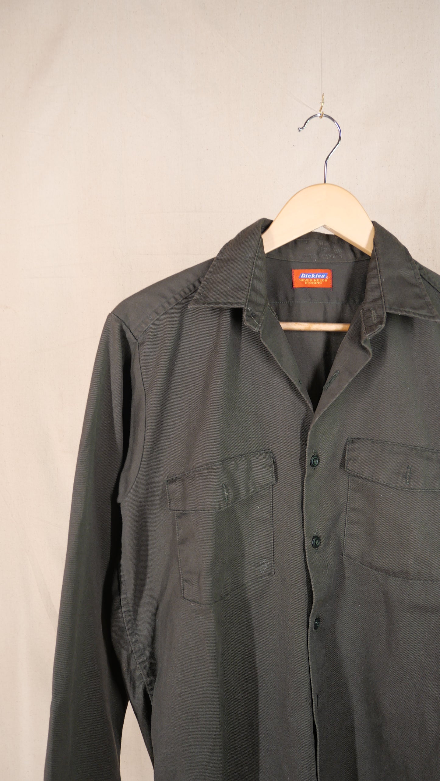 1970s Dickies Work Shirt | M