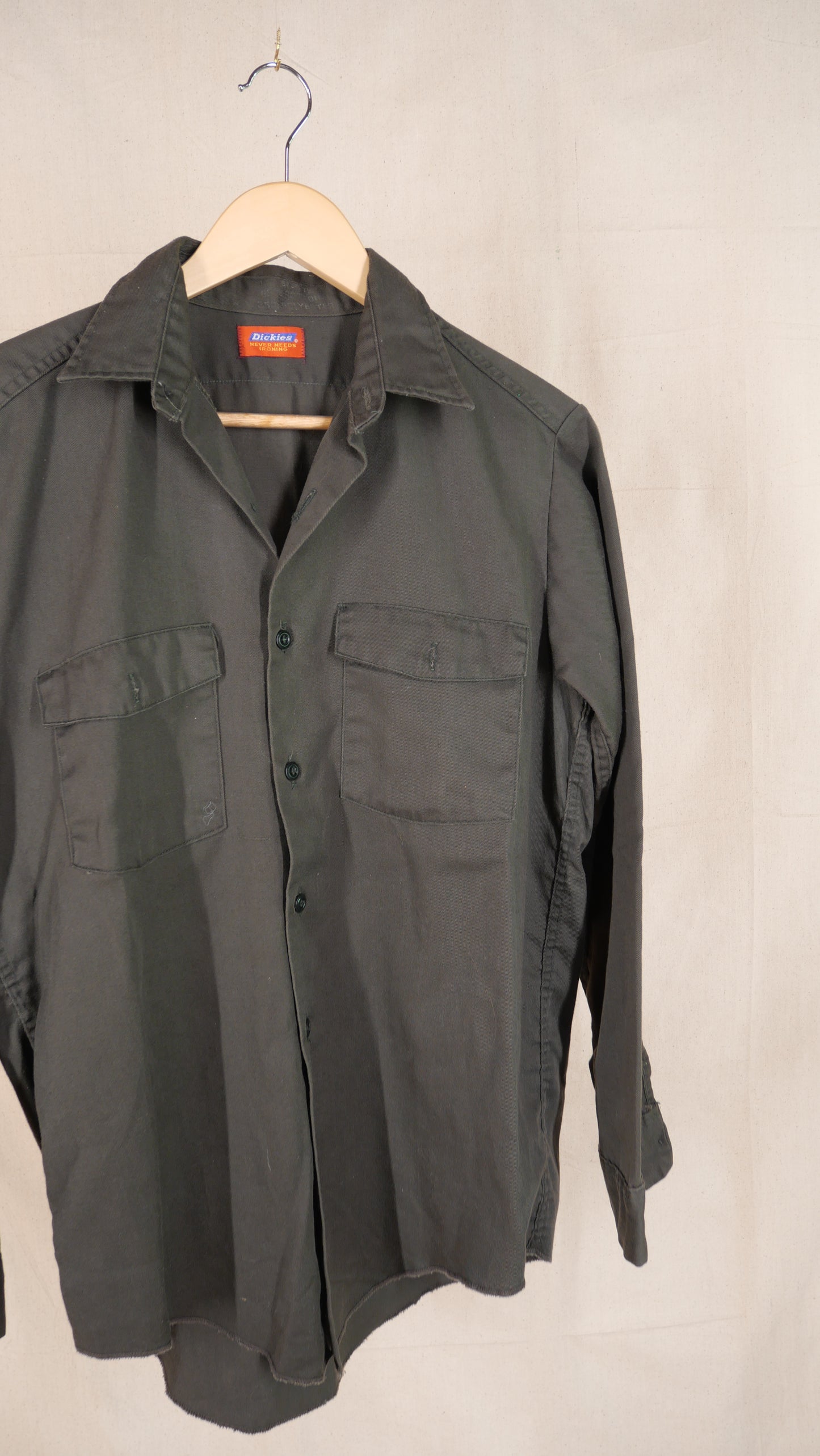 1970s Dickies Work Shirt | M