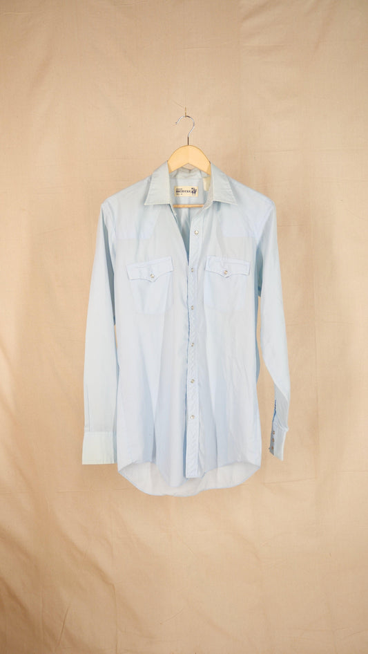 1970s Pearl Snap | M