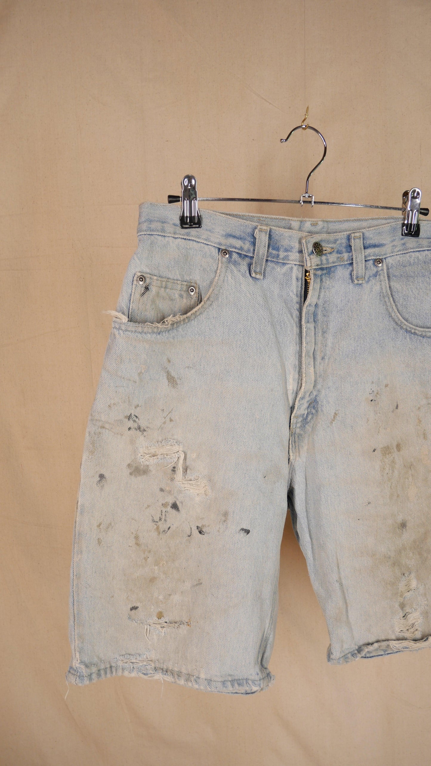 2000s Baggy Distressed Jorts | 31