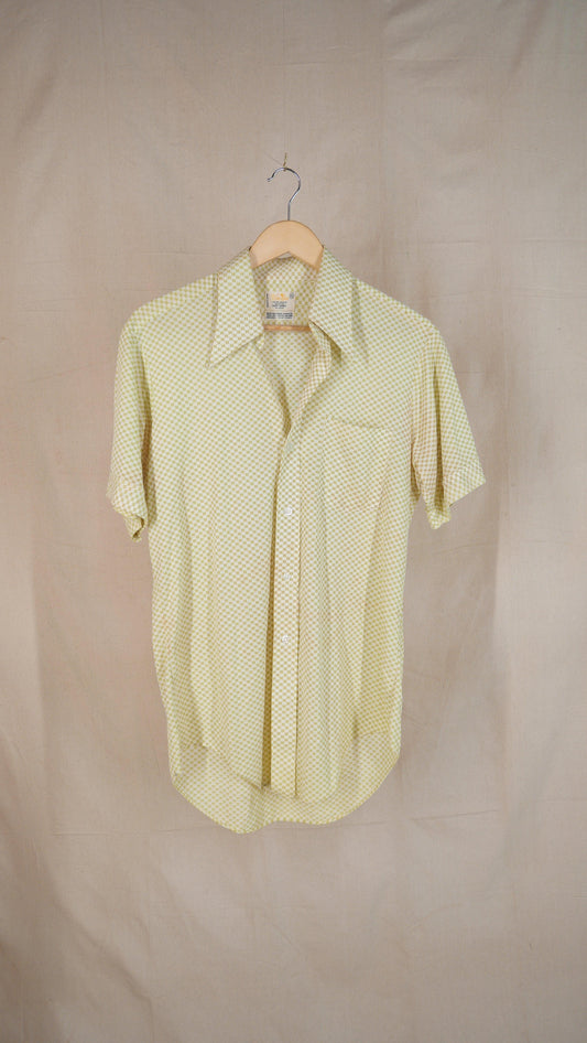 1990s Knit Button Up | L