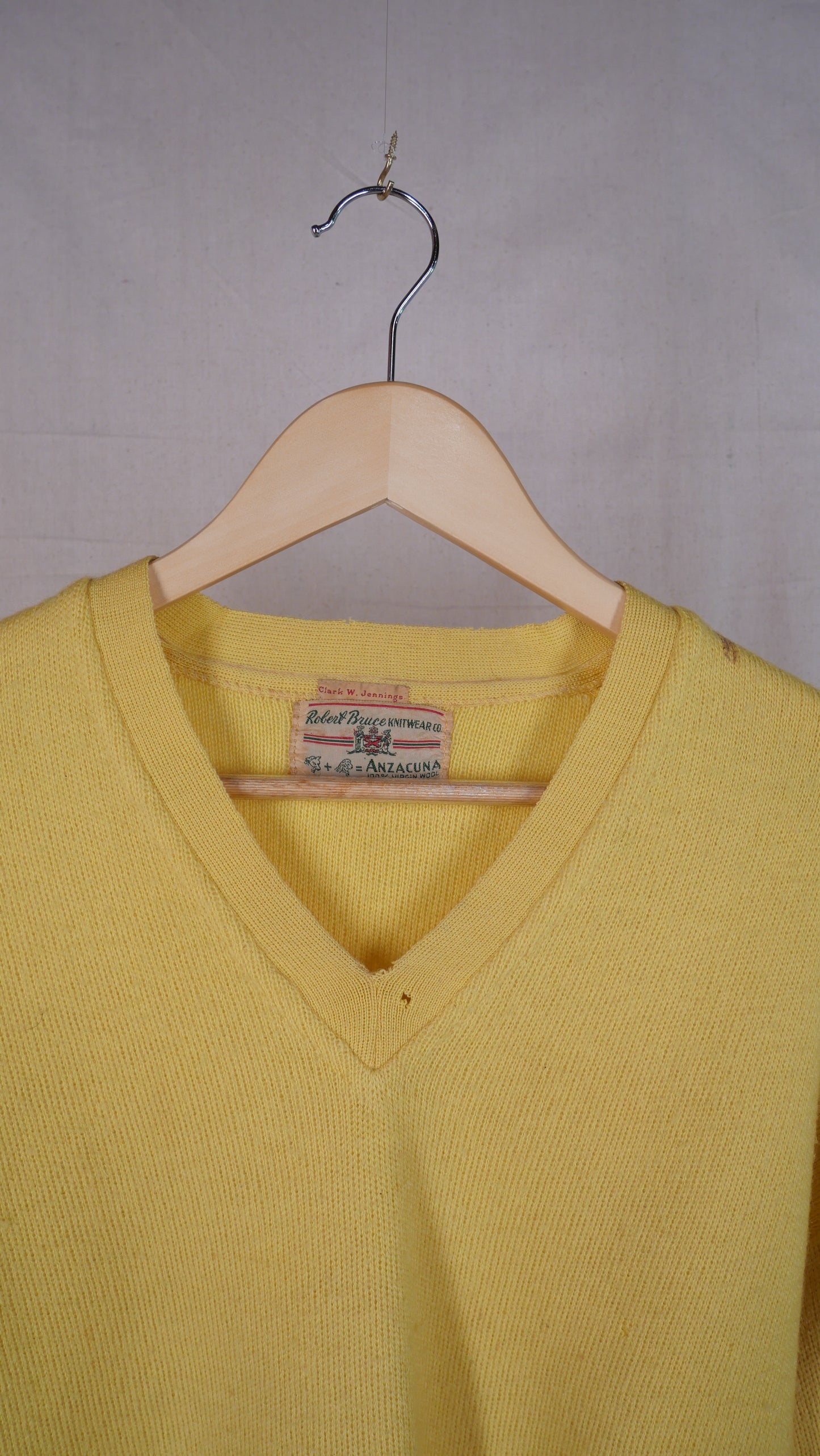 1960s Wool Sweater | L