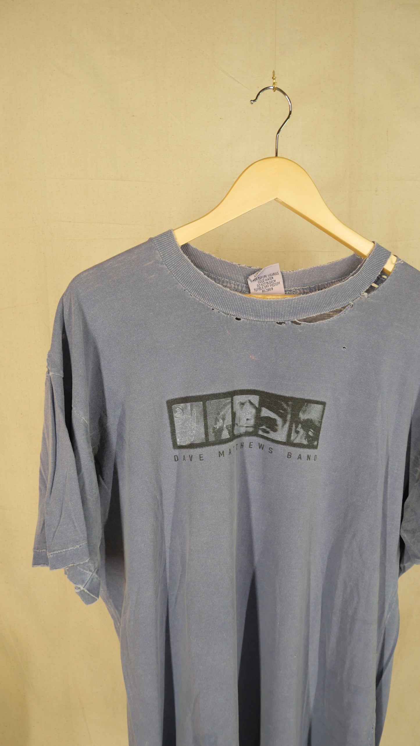 1990s Distressed Band Tee | XL