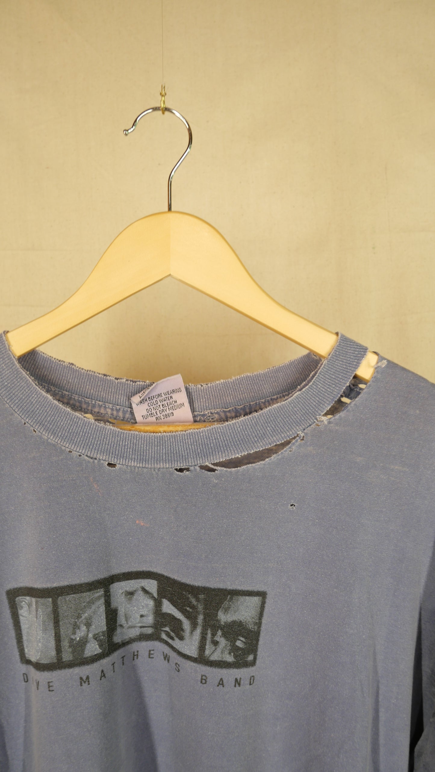 1990s Distressed Band Tee | XL