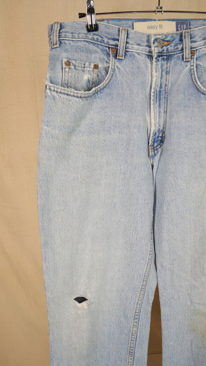 1990s Light Wash Gap Jeans | 33