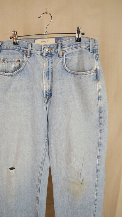 1990s Light Wash Gap Jeans | 33