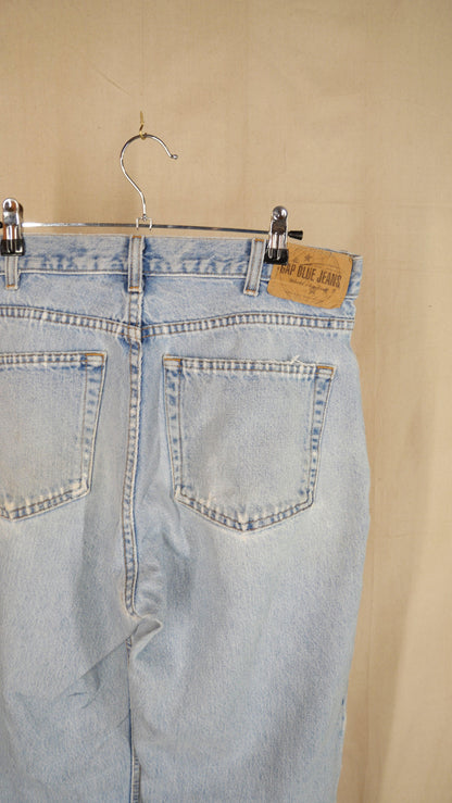 1990s Light Wash Gap Jeans | 33