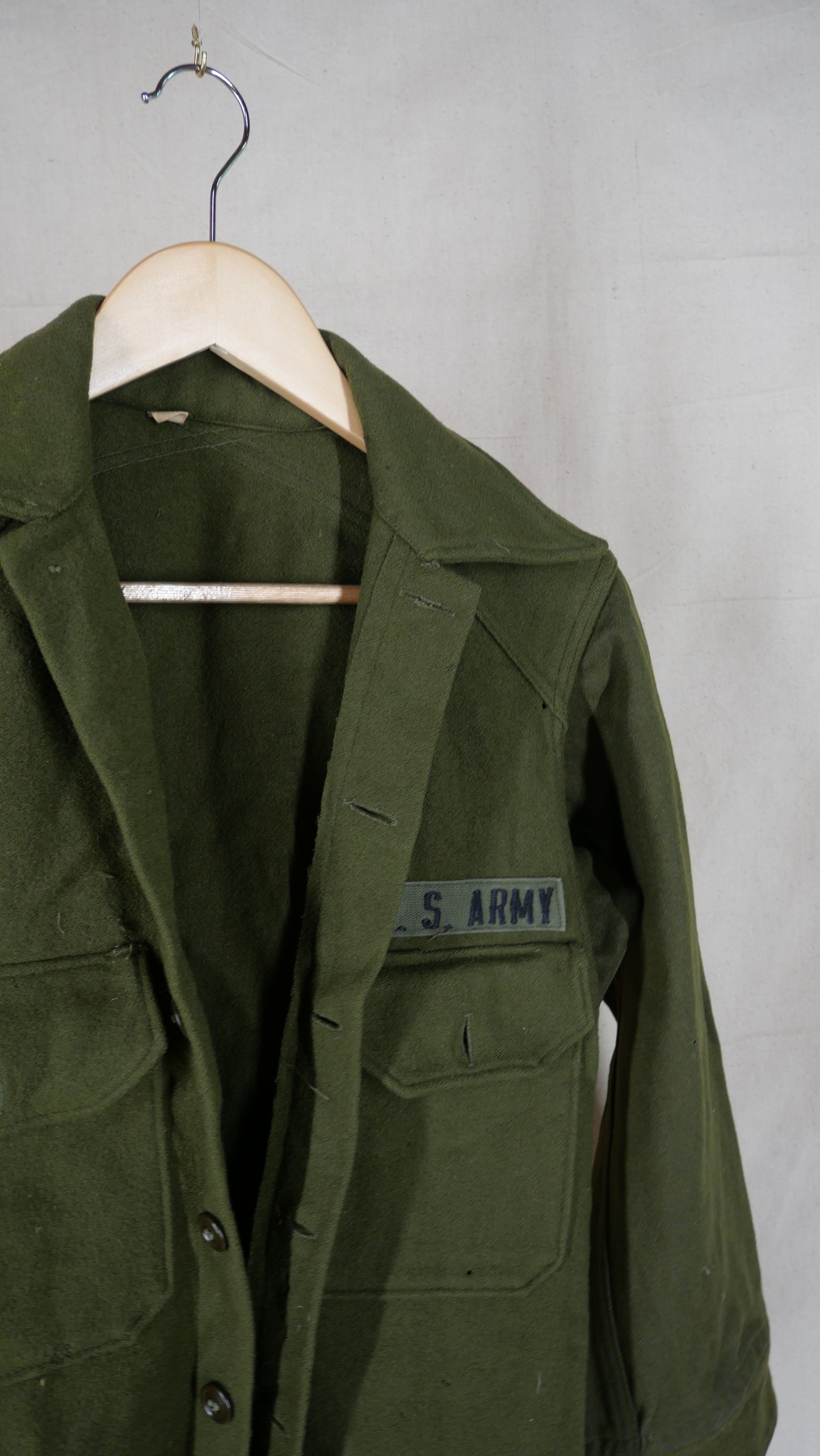 1960s Wool Army Shirt | M