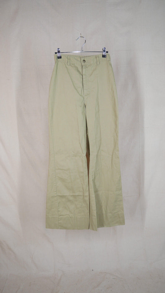 1970s Khaki Bell Bottoms | 25