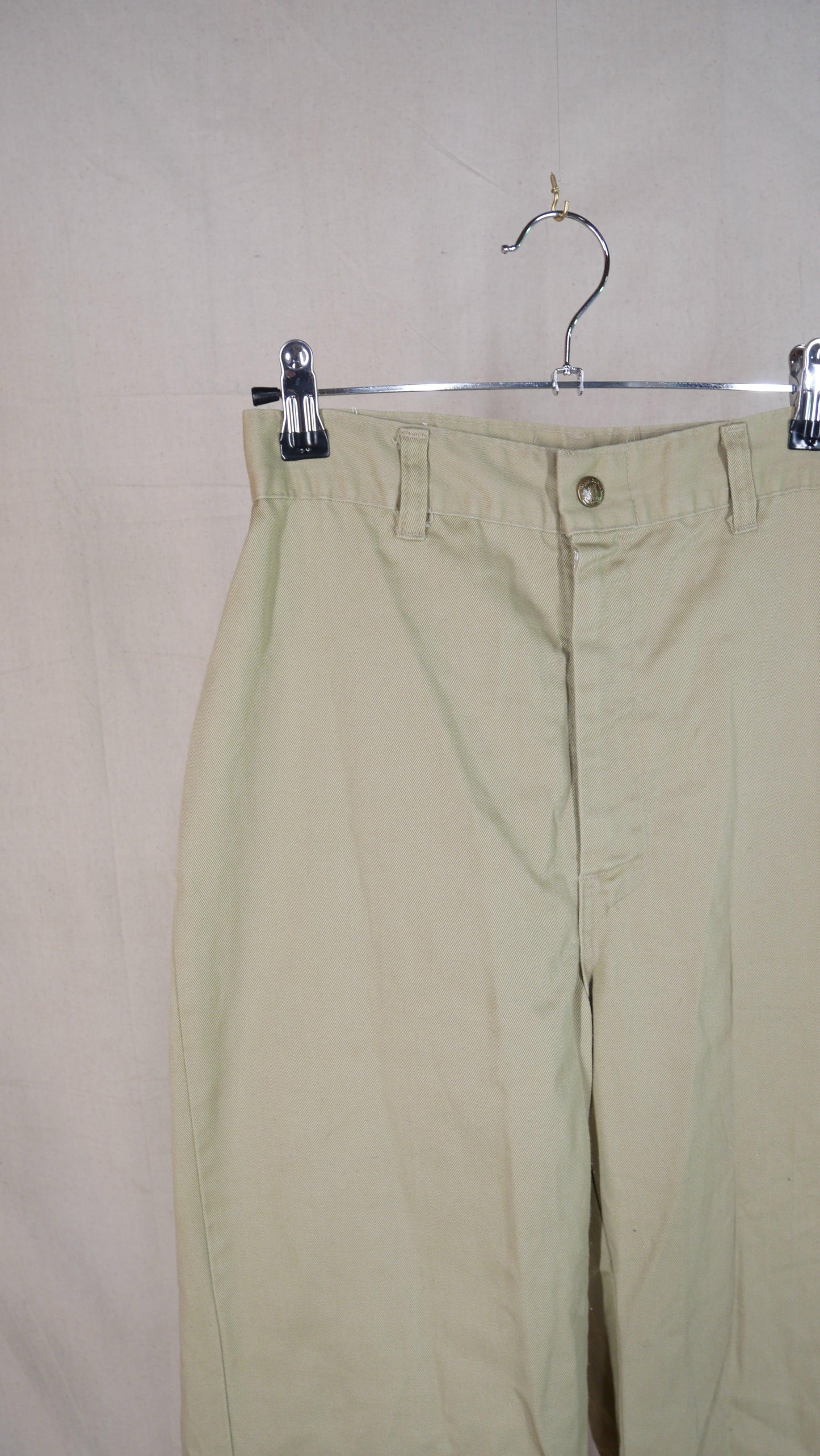 1970s Khaki Bell Bottoms | 25