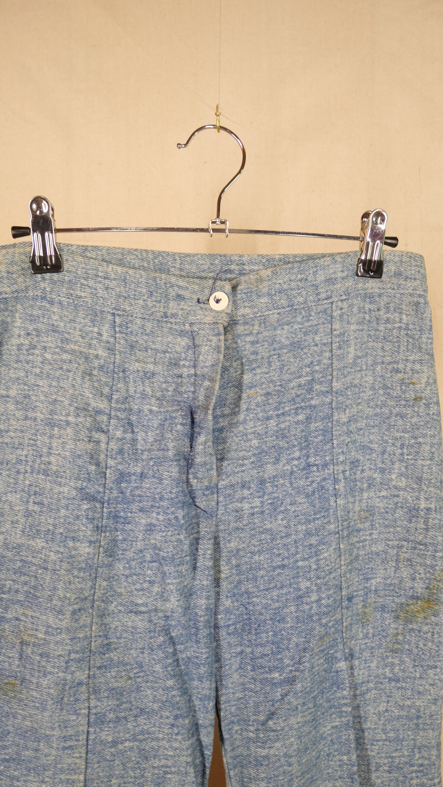 1970s Bell Bottom Polyester Pants | 30