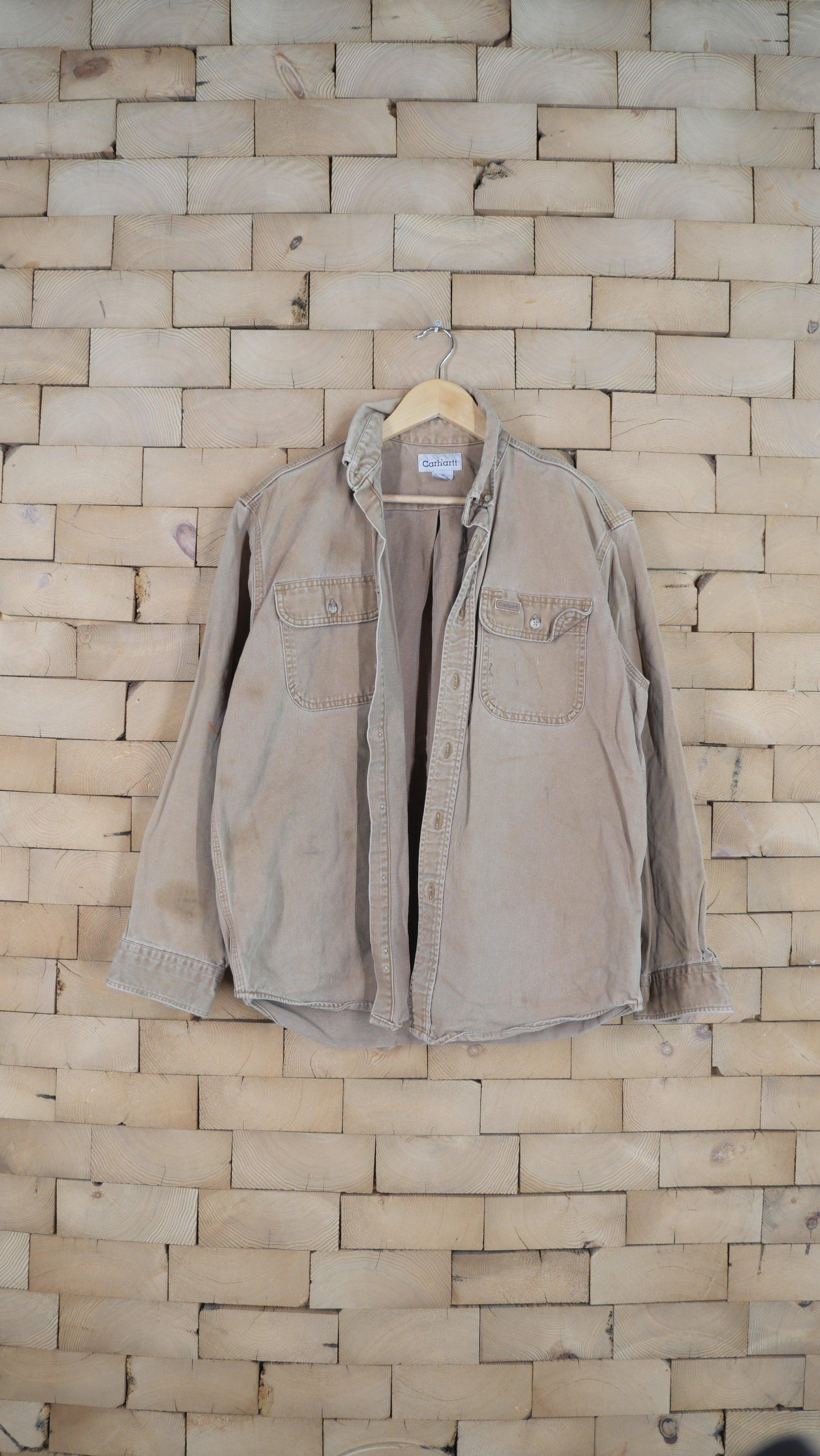2000s Carhartt Work Shirt | L