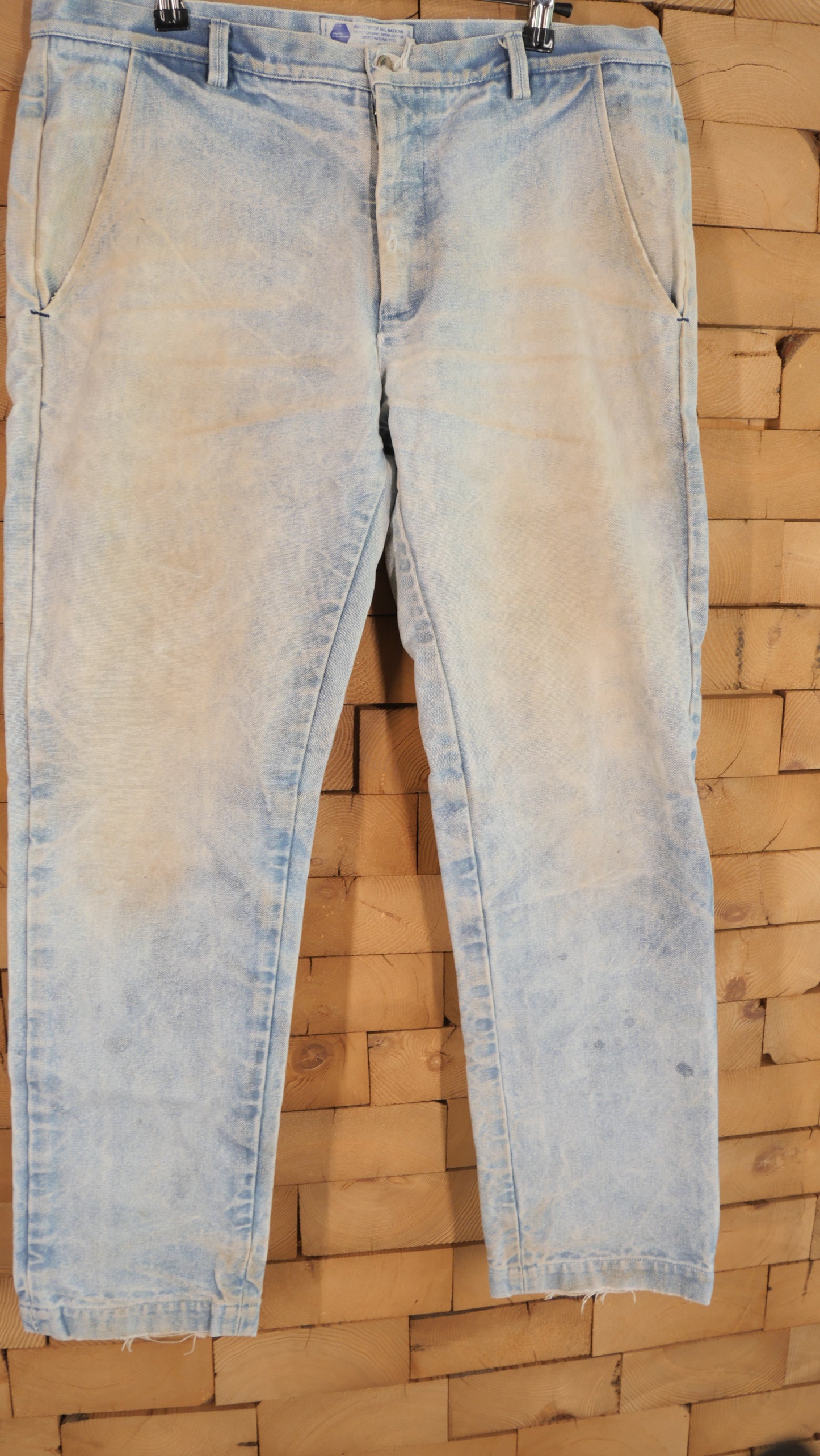 1970s Light Wash Work Jeans | 36