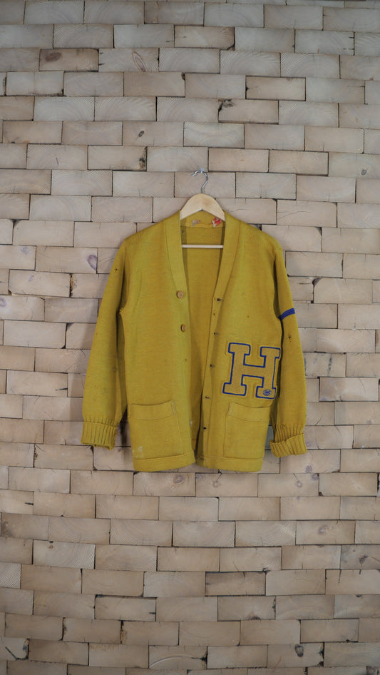 1950s Varsity Cardigan | M