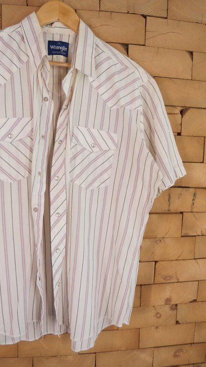 1990s Wrangler Pearl Snap | XL