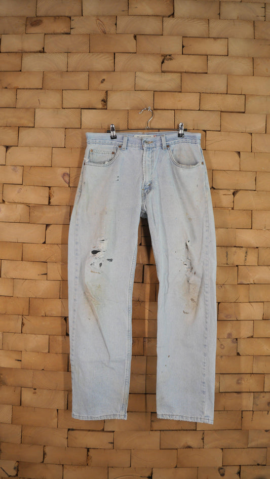 2000s Baggy Distressed Levi's | 34