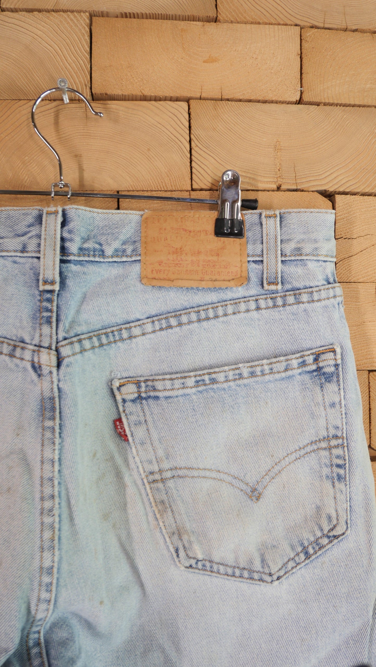 1990s Distressed Levi's Jorts | 34