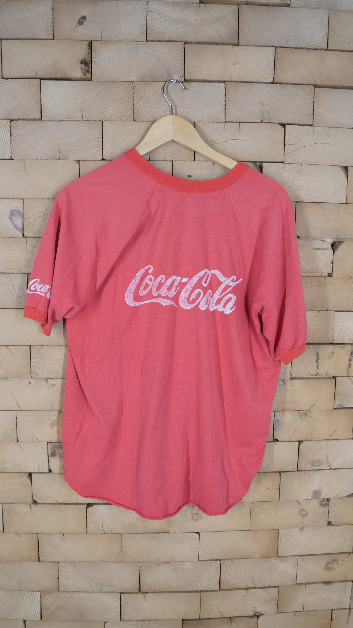 1980s Coca Cola Henley | L