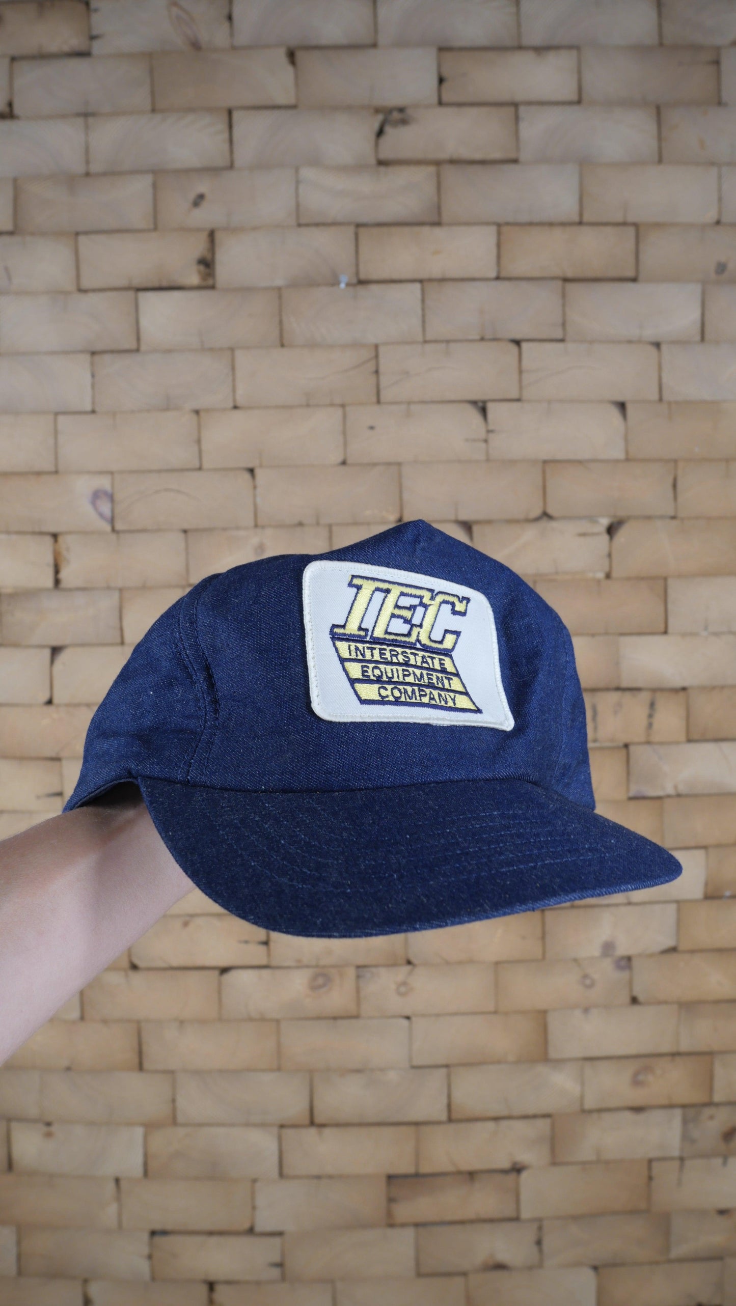 1970s Denim Trucker Hat