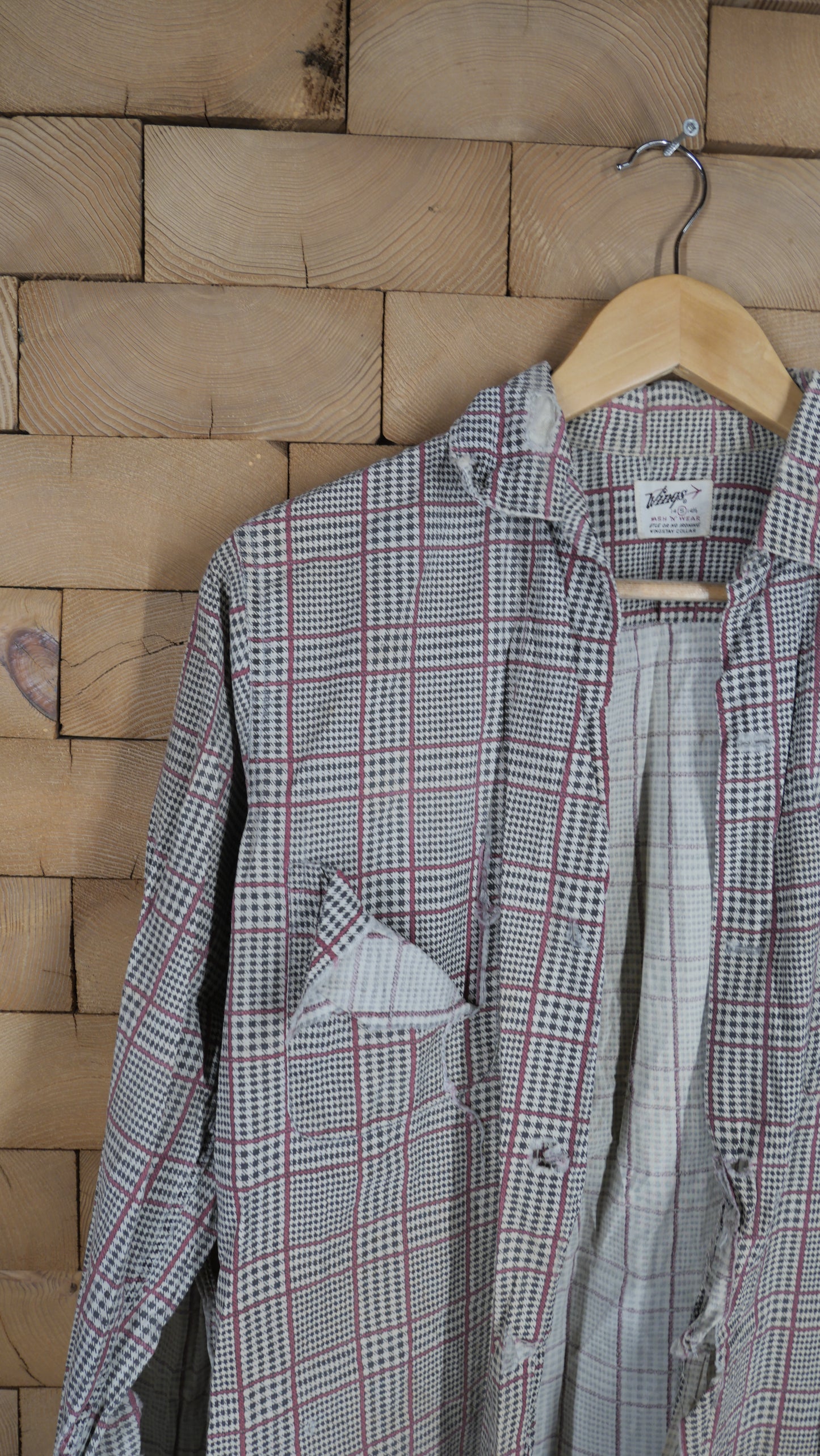 1960s Loop Collar Shirt | M