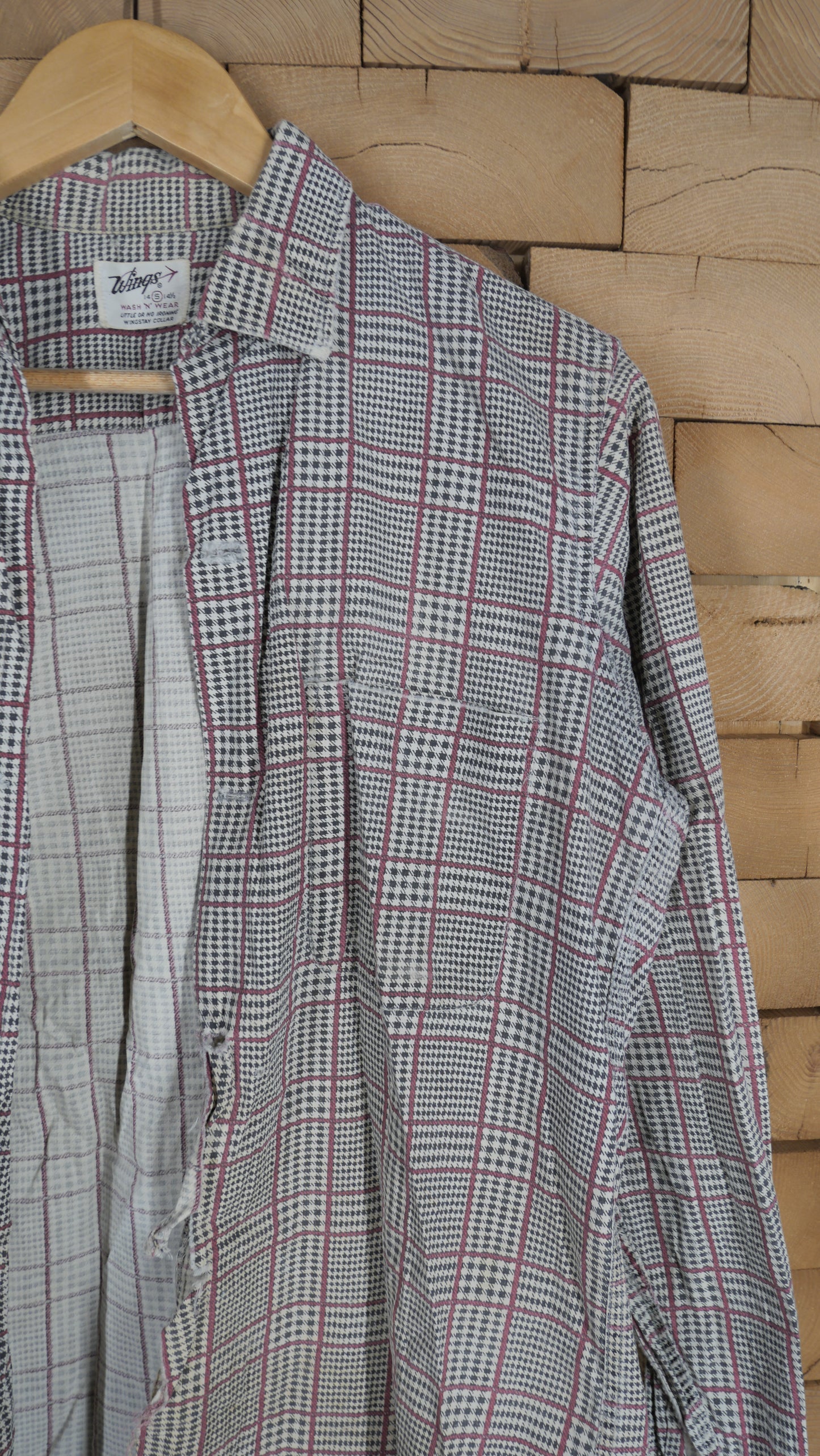 1960s Loop Collar Shirt | M