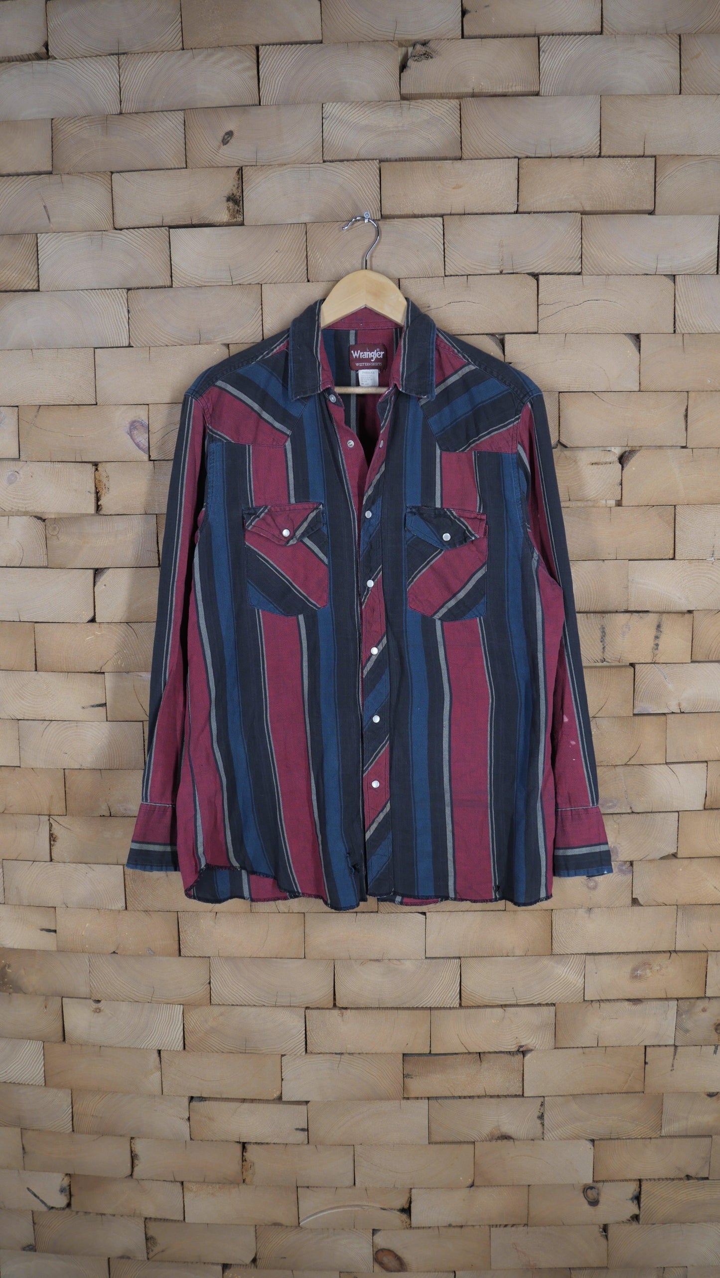 1980s Pearl Snap Flannel | L