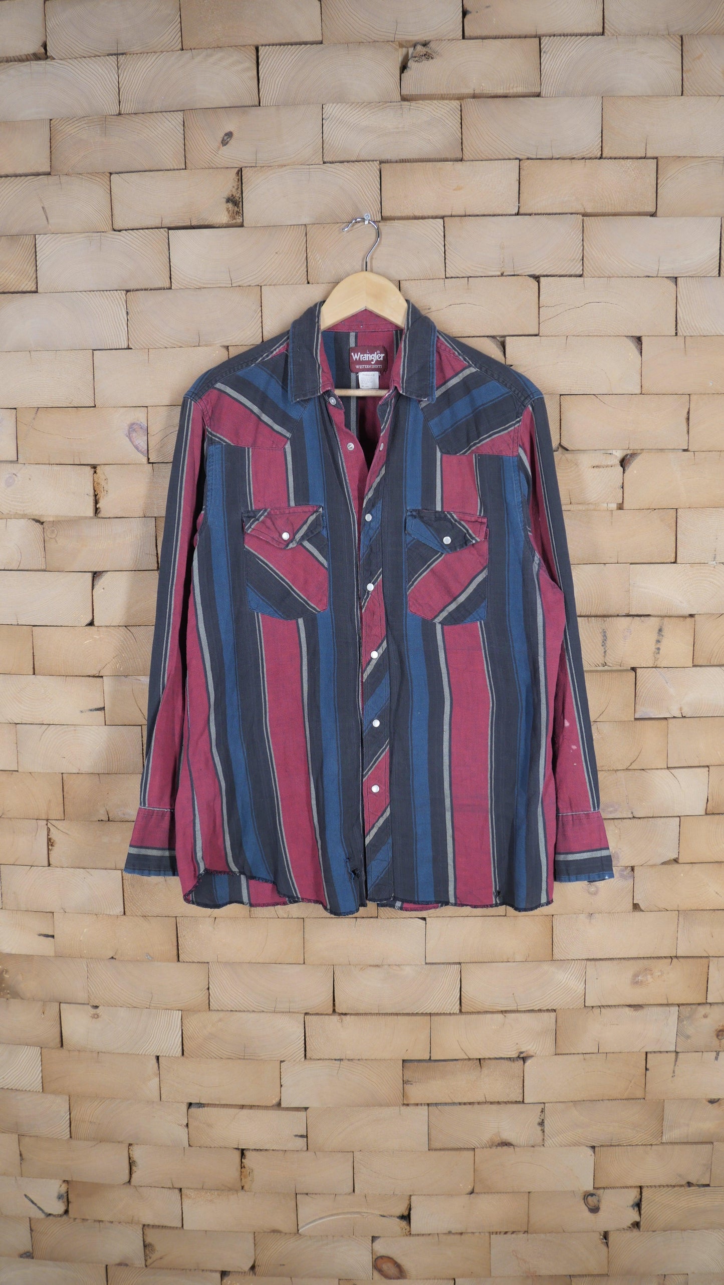 1980s Pearl Snap Flannel | L