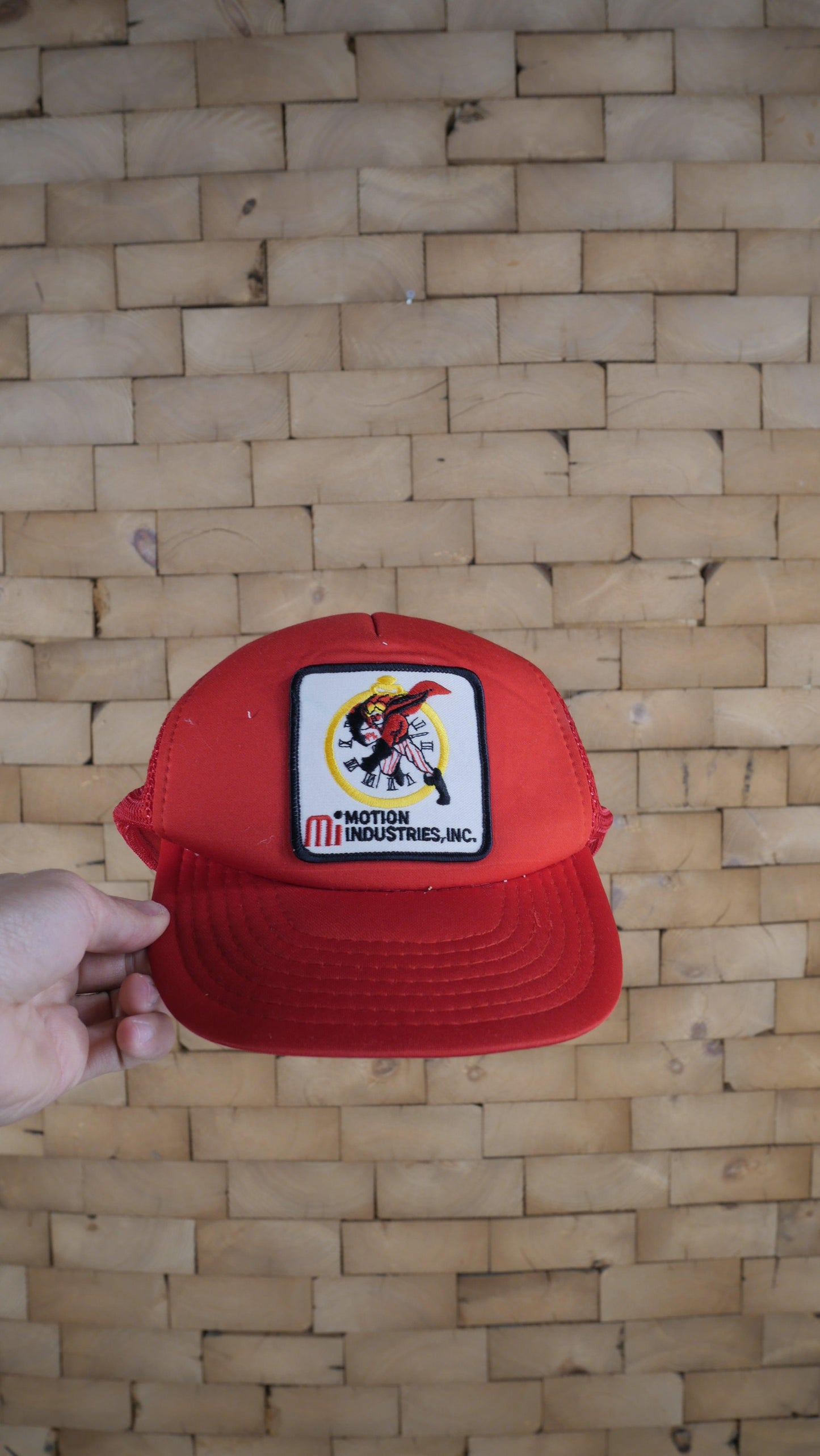 1990s Red Trucker Hat