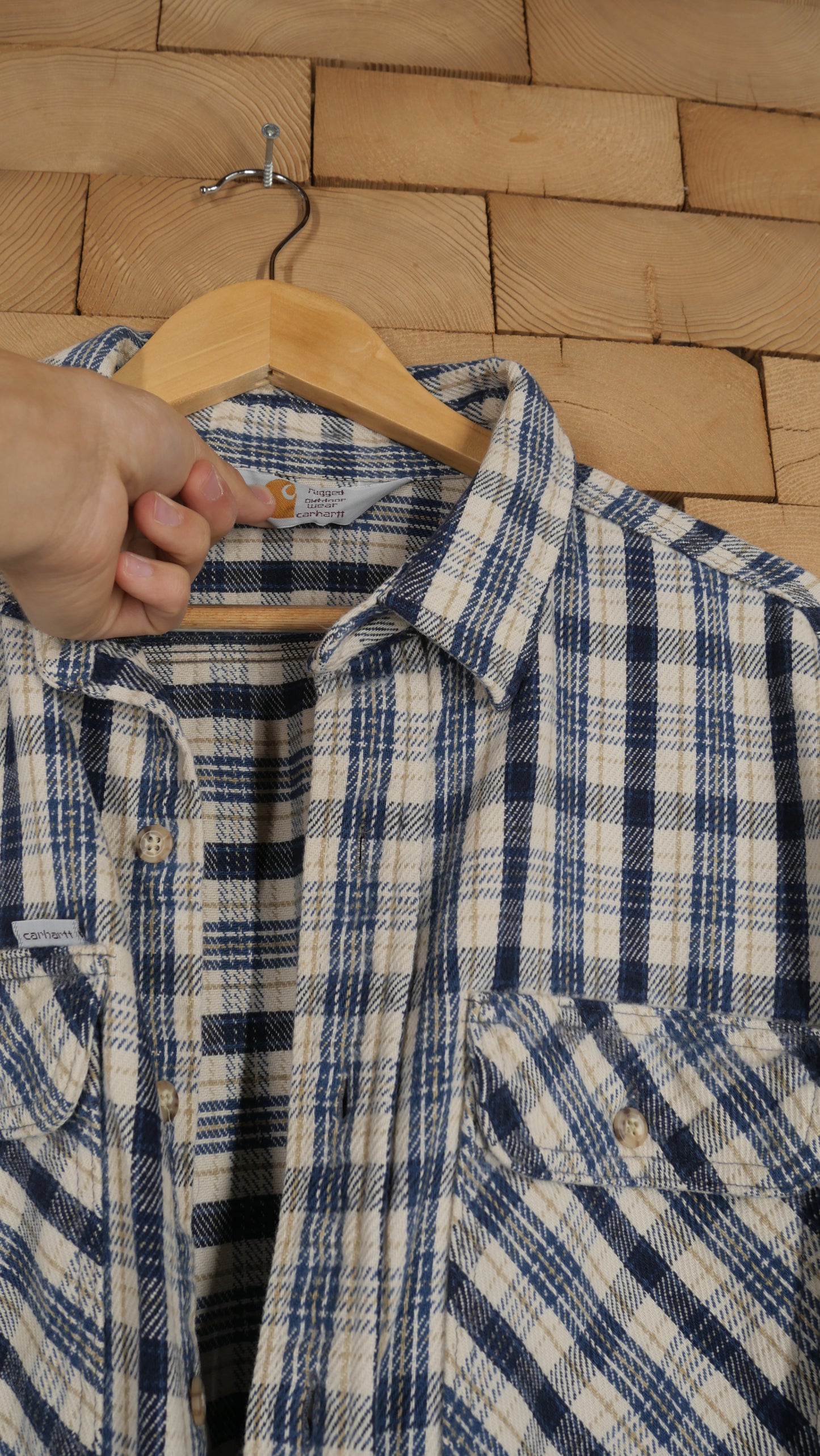 1990s Carhartt Cotton Flannel | XL