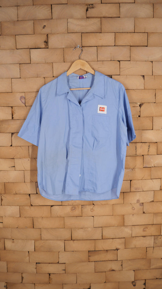 1970s Work Shirt | L