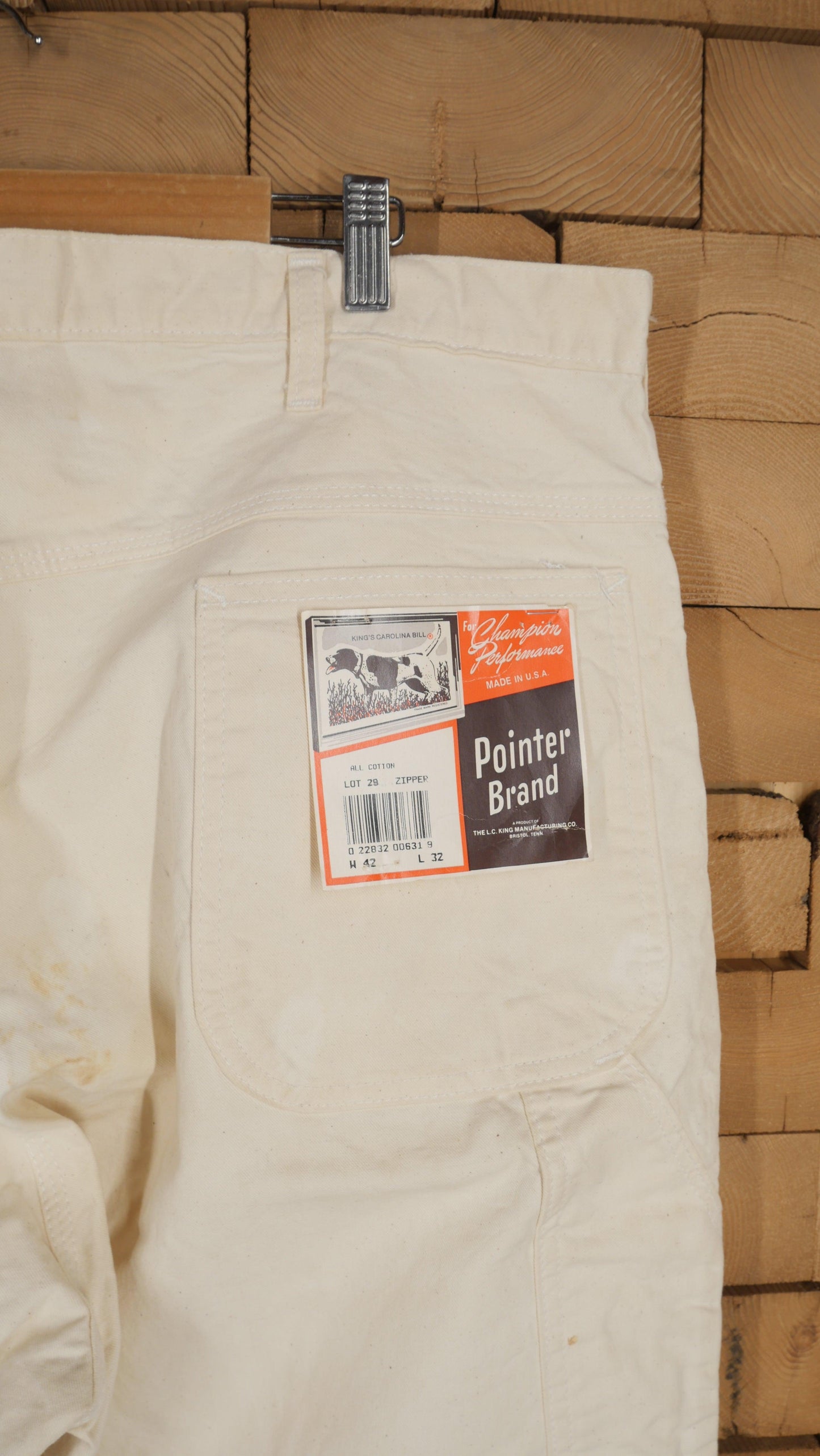 1970s Deadstock Painter Pants | 40