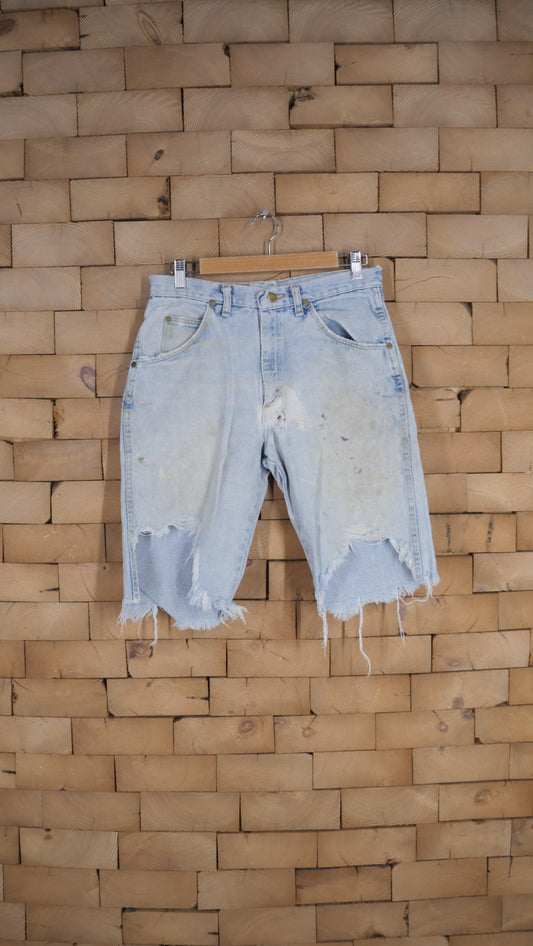 1990s Thrashed Wrangler Jorts | 32