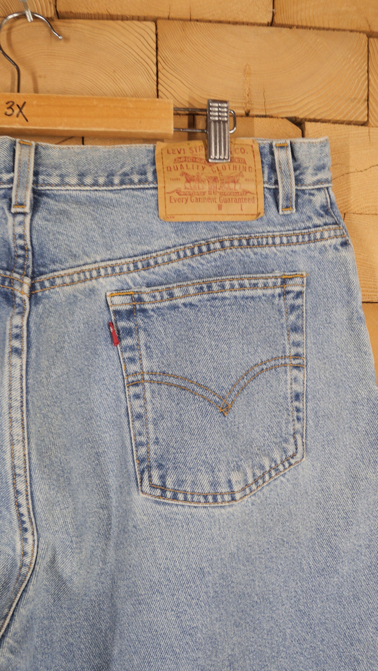 1990s Baggy Levi Jorts | 38