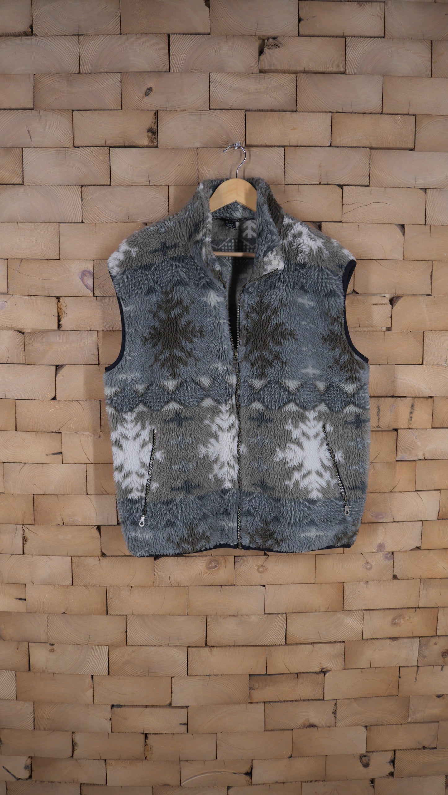 1990s Sherpa Vest | L