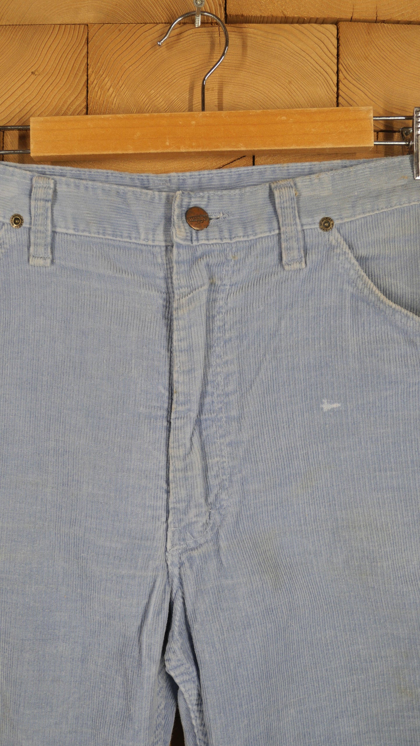 1970s Corduroy Flared Wrangler Pants | 35