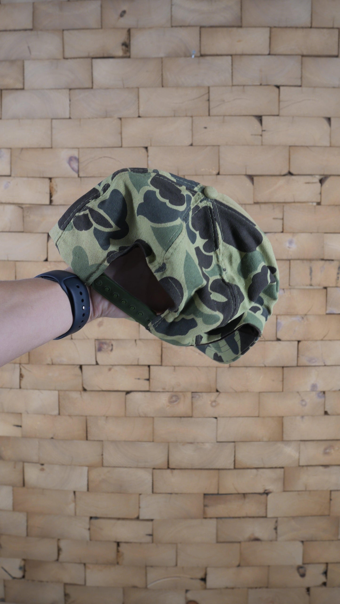 1980s Camo Trucker Hat