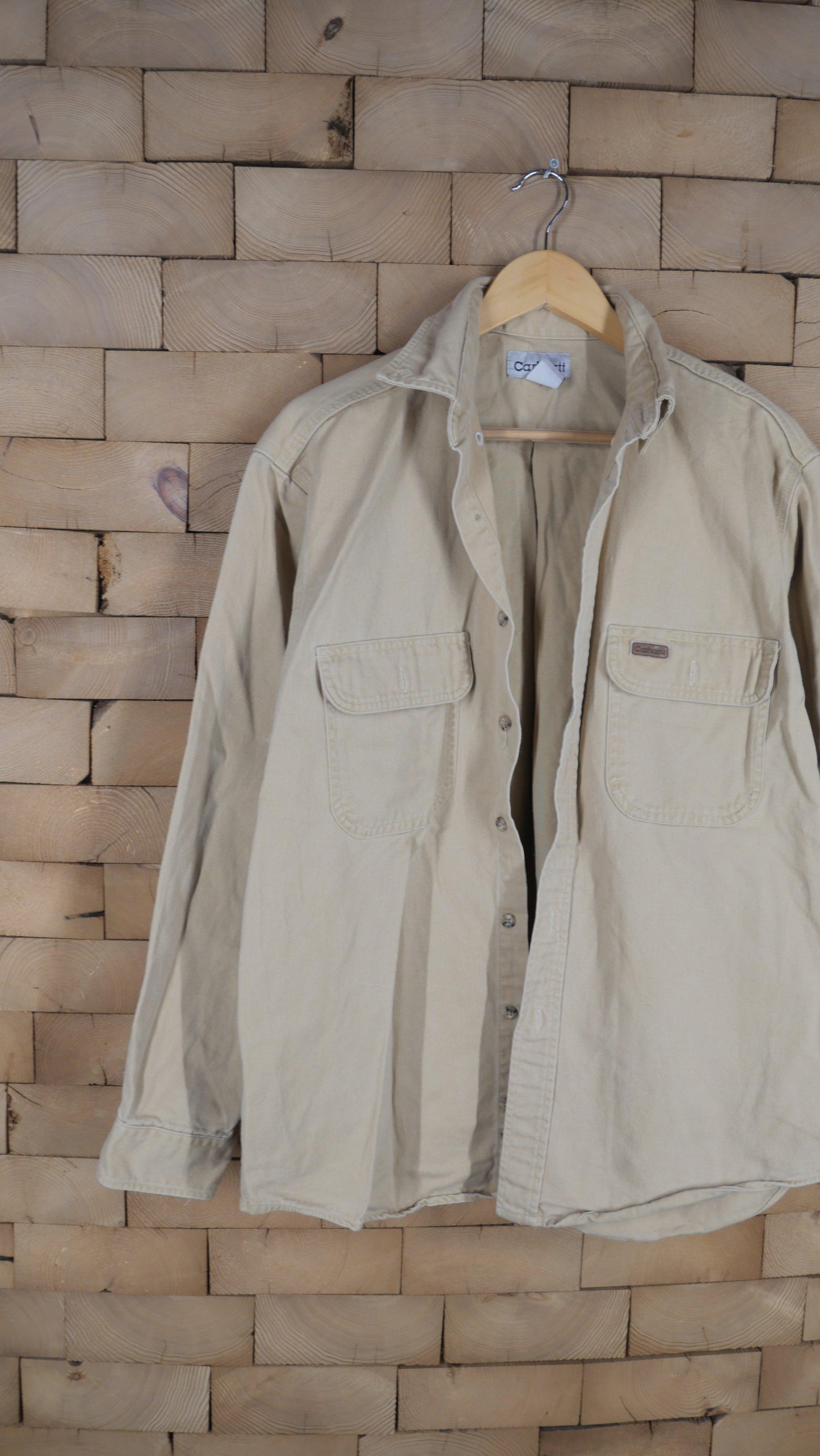 2000s Carhartt Work Shirt | L