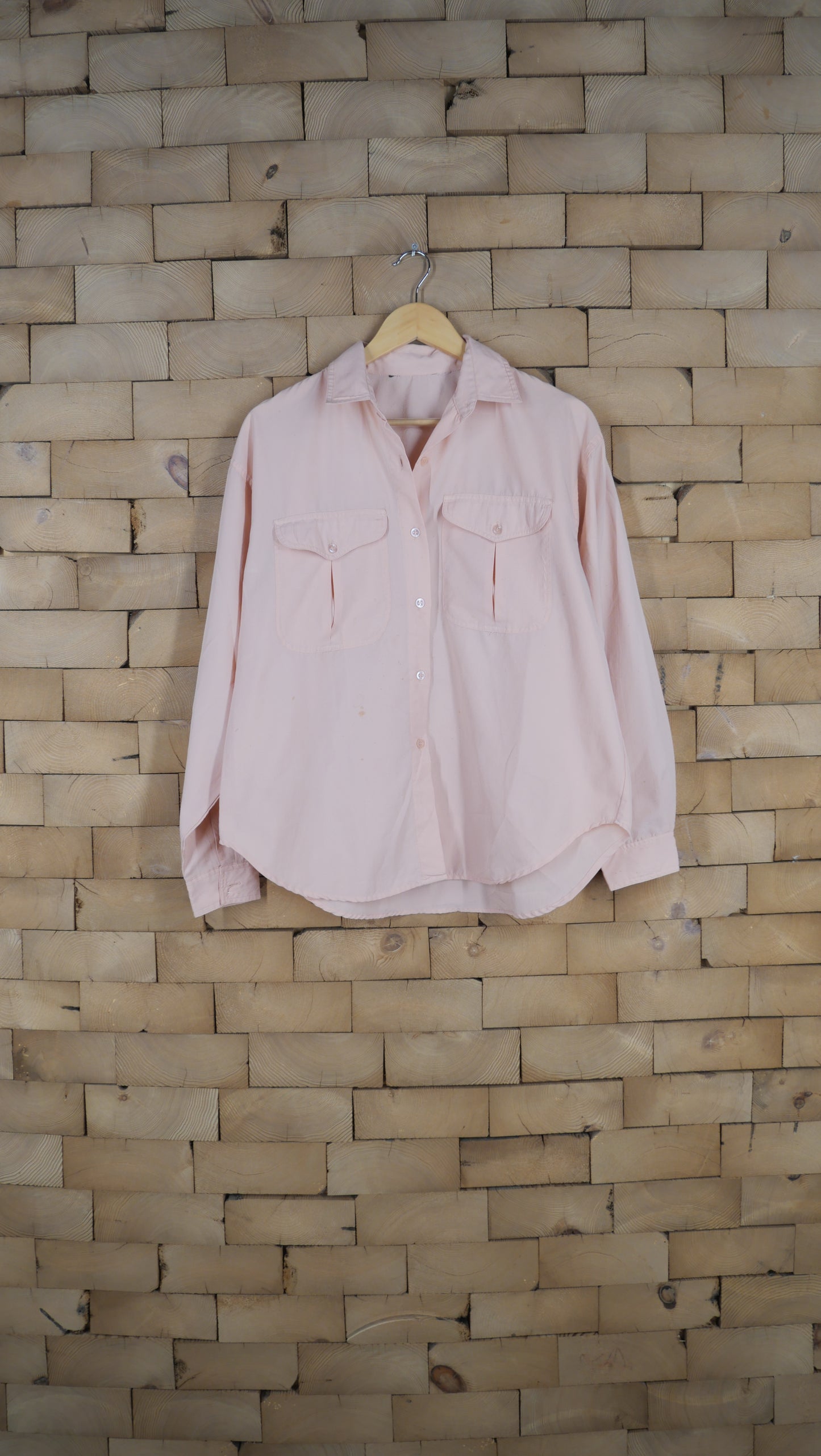 1970s Boxy Button Up | L