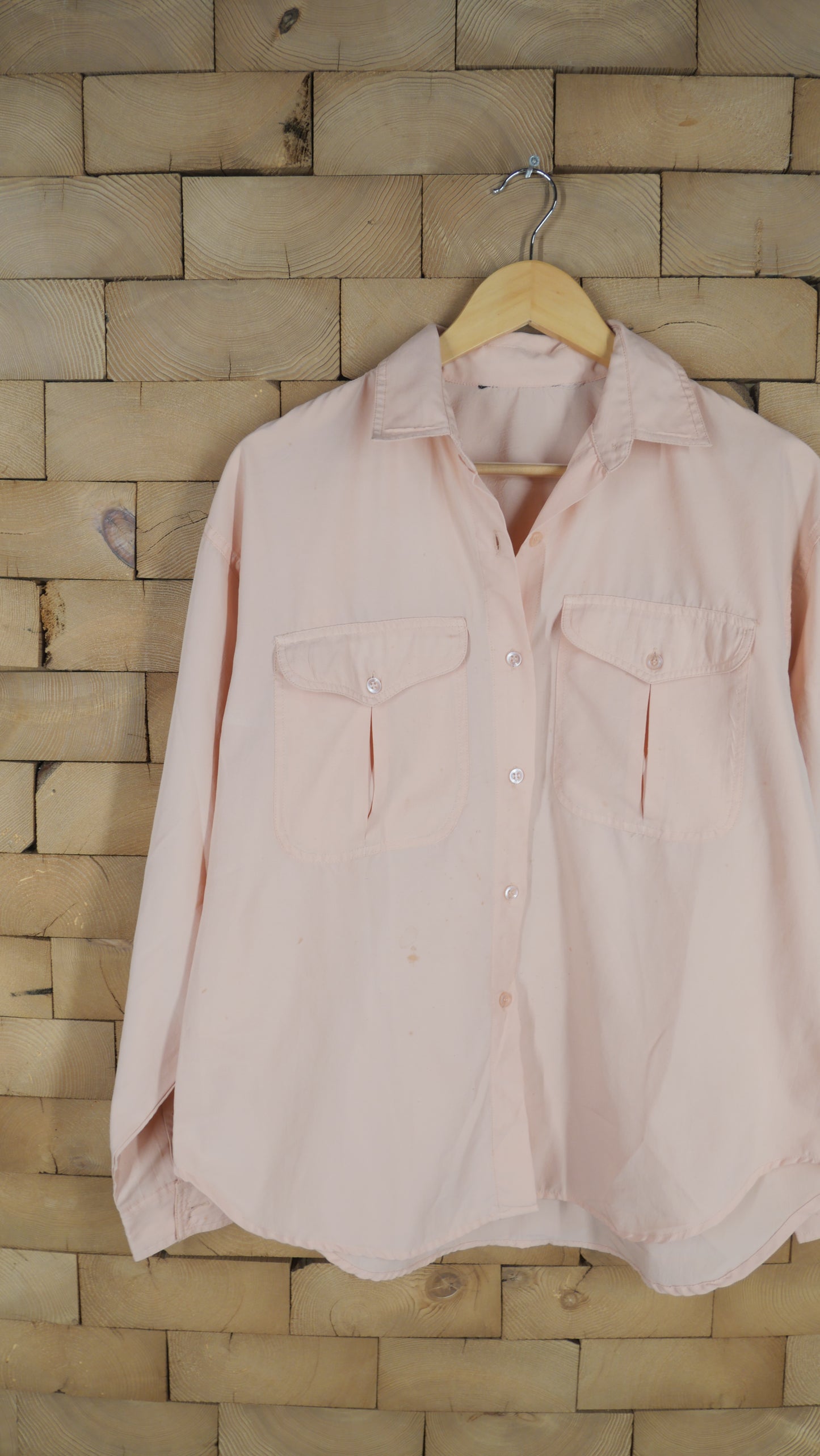 1970s Boxy Button Up | L