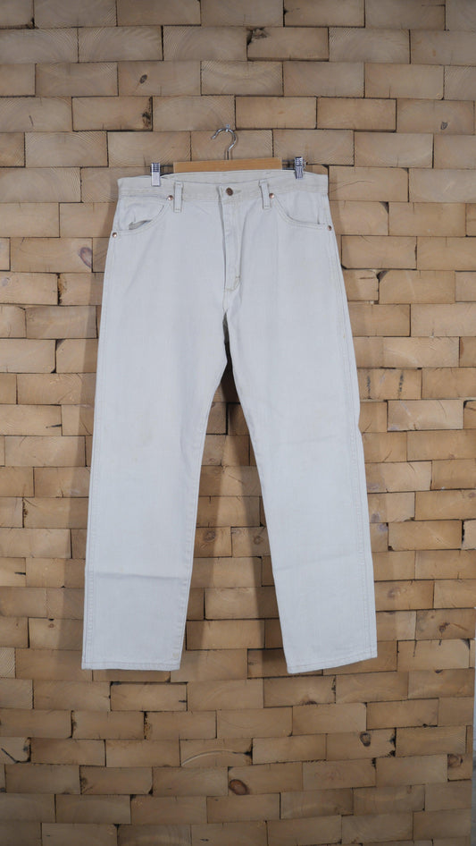 1990s Cream Wrangler Denim | 35